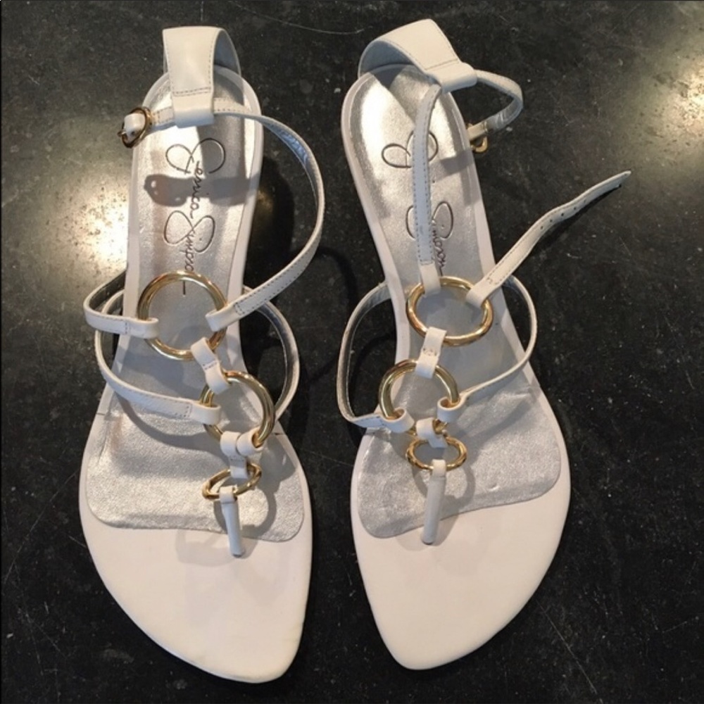 Jessica Simpson wedges
